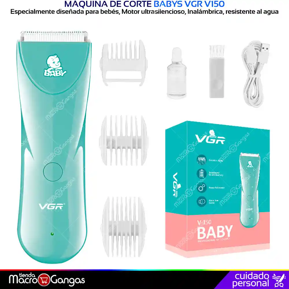 Recortadora De Cabello Para Bebe Vgr V-150 Ultra