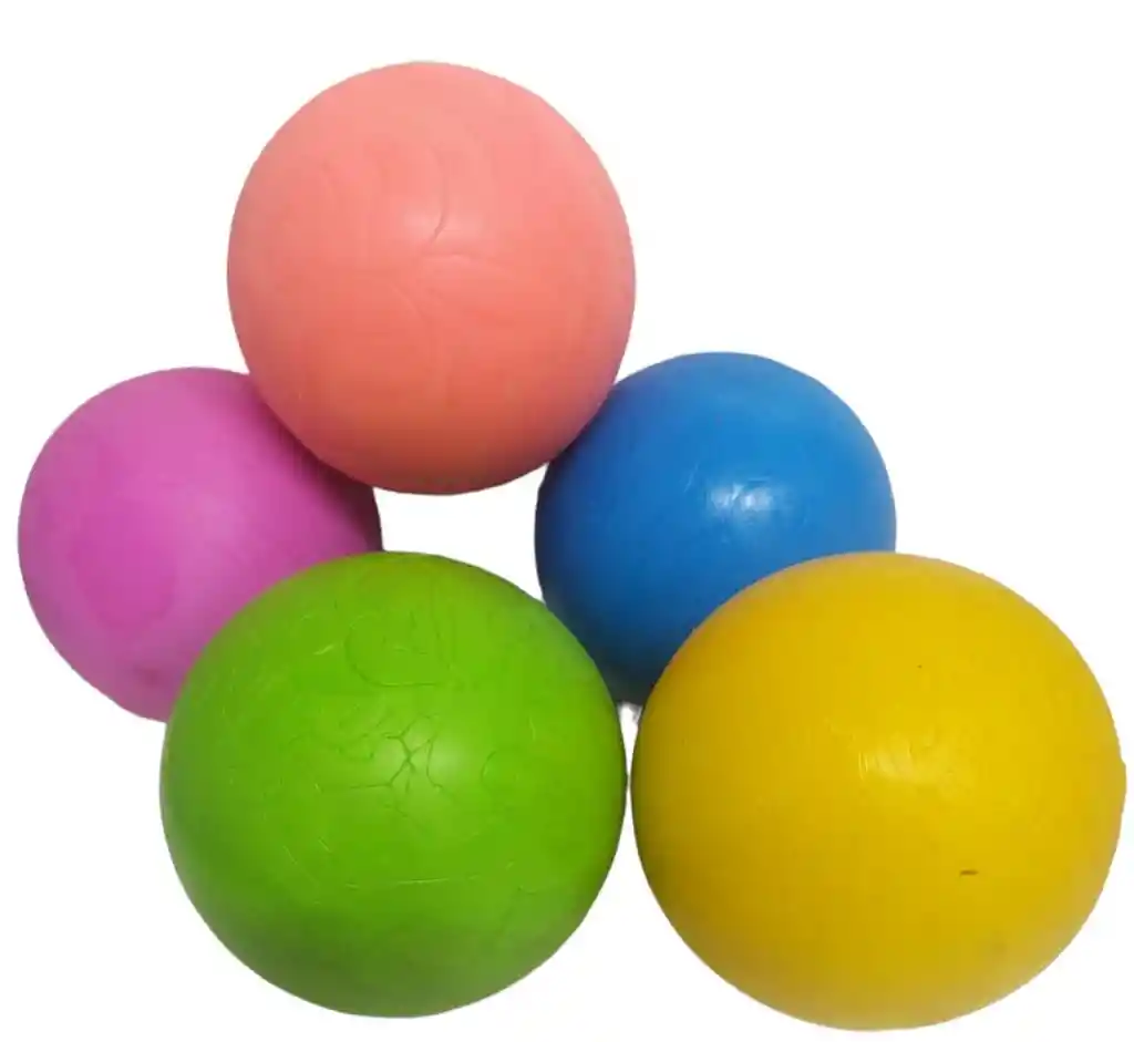 Pelotas Macizas Medianas Para Mascotas X 1un