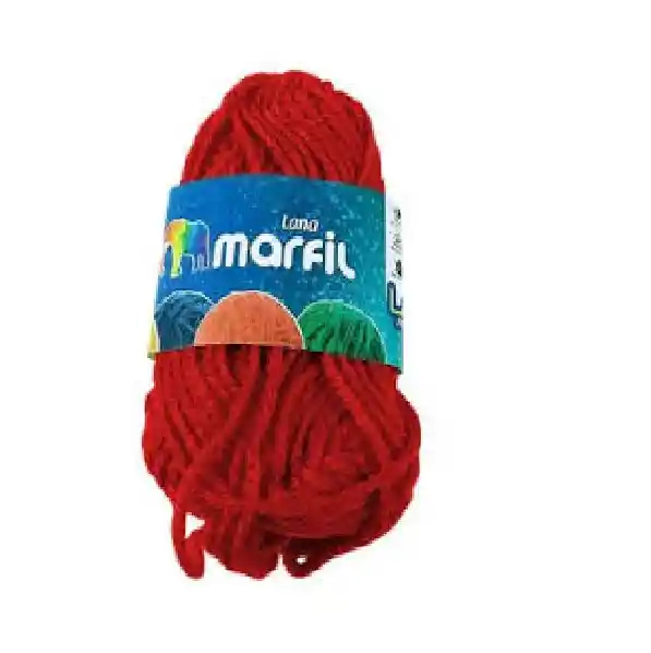 Lana Escolar Rojo