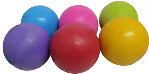 Pelotas Macizas Grandes Coles Surtido X1un