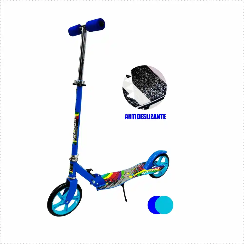 Patineta Scooter Plegable Llanta Grande Resistente 100kg