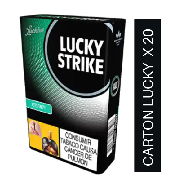 Cigarrillo Lucky Verde * 20 Unds