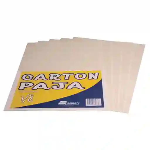 Carton Paja En 1/8