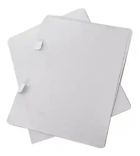 Carpetas De Presentacion Tamaño Carta ( Blanca)