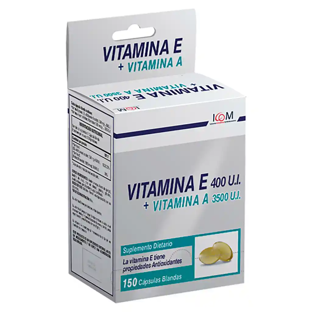 Vitamina E+a 15 Capsulas