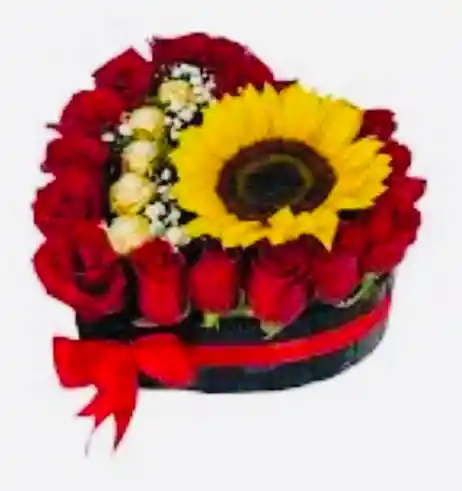 Arreglo Floral Con Girasol