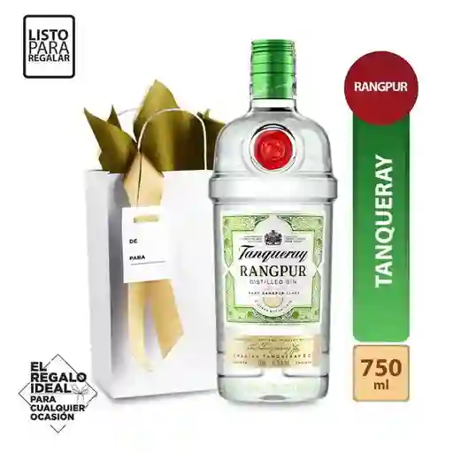 Tanqueray Combo Ginebrarangpur 750 Ml + Bolsa Regalo