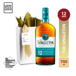Whisky De Malta Singleton Of Dufftown 12 Years 700 Ml + Bolsa Regalo Diageo