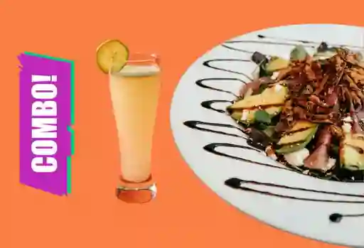 Ensalada Serrana con Limonada Natural