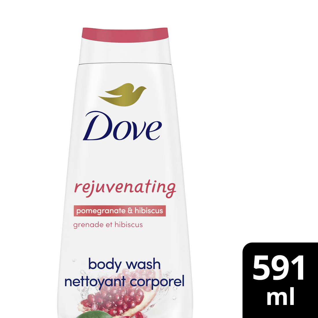 Dove Jabón Líquido Rejuvenating Go Fresh Granada y Verbena 650 ml