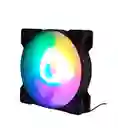 Ventilador Fan Cooler 12cm Rgb Multicolor Molex 4 Pin Gamer