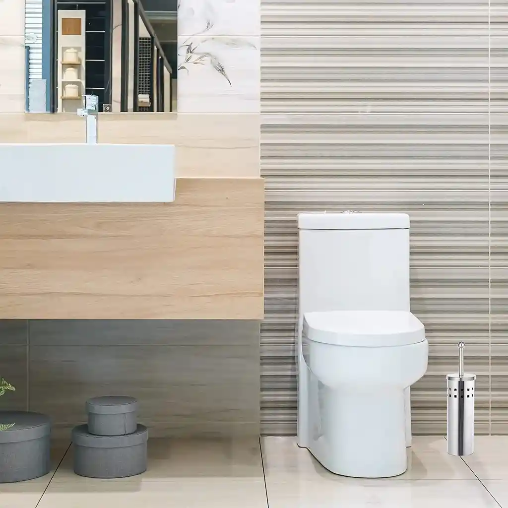 Cepillo Limpieza Inodoro Acero Inoxidable Elegante Para Tu Baño