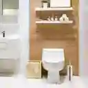 Cepillo Limpieza Inodoro Acero Inoxidable Elegante Para Tu Baño
