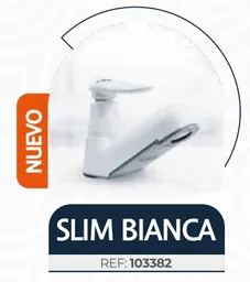 Llave Lavamanos Slim Blanca Gerfor