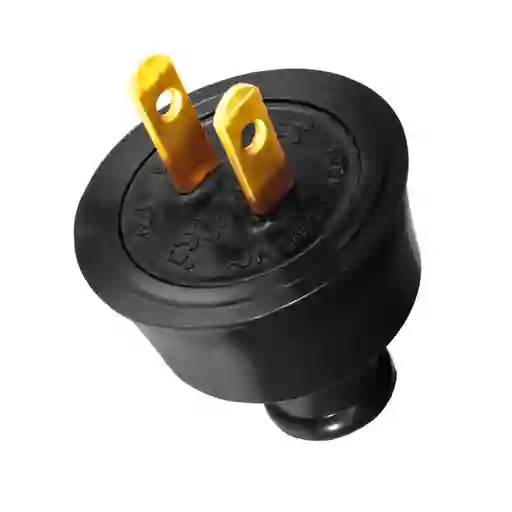 Clavija Enchufe Doméstico 15a De Caucho