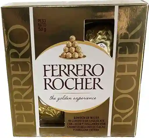 Ferrero Rocher Cajade Cuatro Unidades