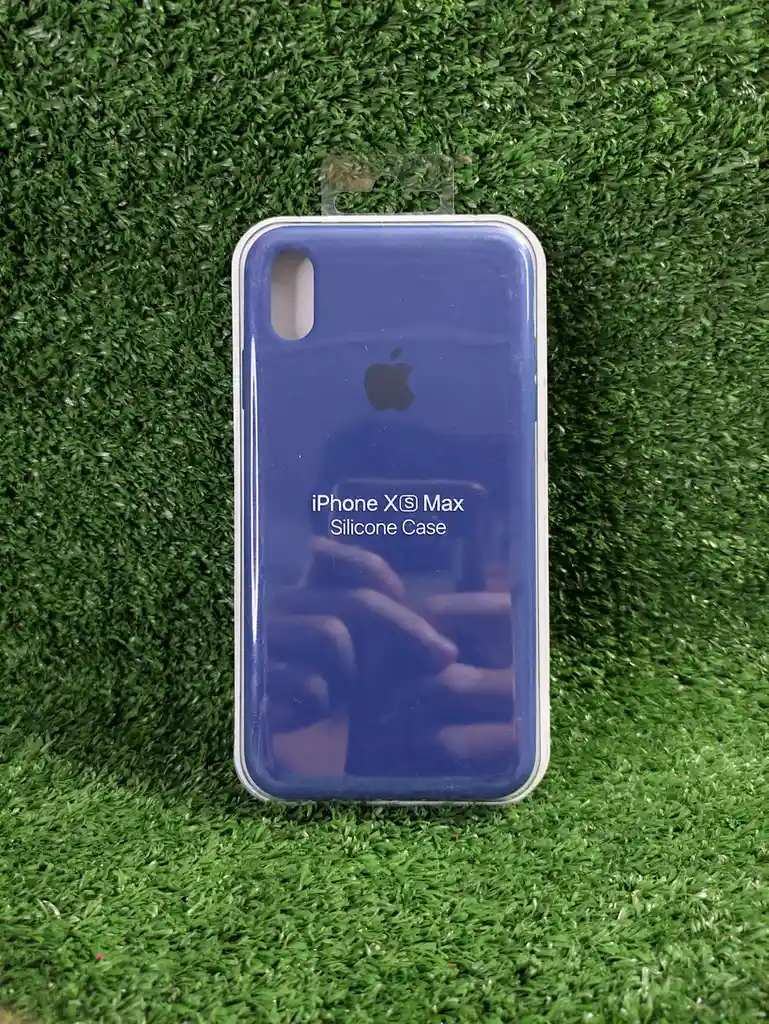 Iphone Xs Max | Forro Protector| Silicone Case | Azul Índigo | Iphone | Carcasa | Funda | Anti Humedad