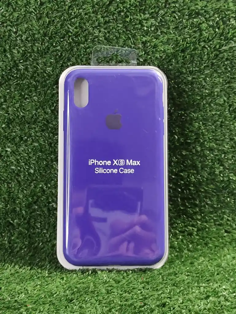 Iphone Xs Max | Forro Protector| Silicone Case | Morado | Iphone | Carcasa | Funda | Anti Humedad