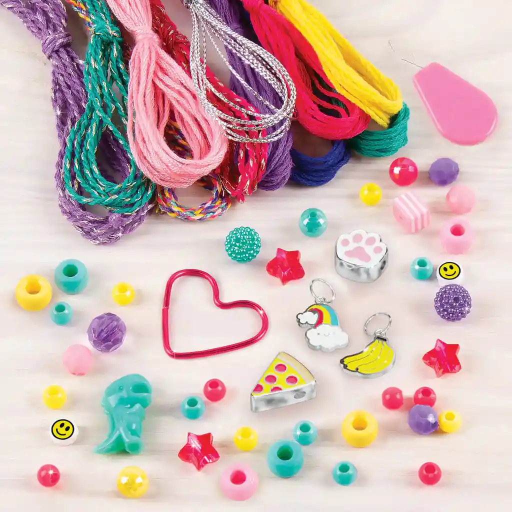 Kit Para Hacer Pulseras Figuras Colores Juguete Para Niñas