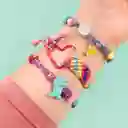 Kit Para Hacer Pulseras Figuras Colores Juguete Para Niñas