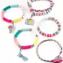 Kit Para Hacer Pulseras Manillas Verano Juguete Para Niñas