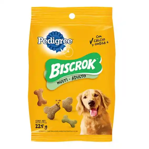 Pedigree Snackbiscrok Adulto X 225 Gr