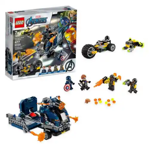 Lego Marvel Vengadores Derribo Del Camión 76143