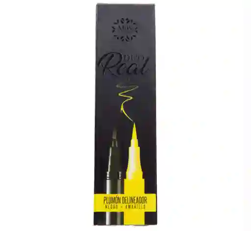  Delineador Real MIIS COSMETICS Duo Amarillo + Negro 