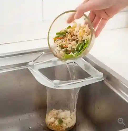 Soporte Filtro De Red Fregadero Colador Para Residuos + Mallas