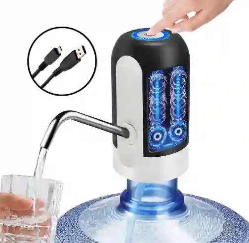 Dispensador De Agua Eléctrico Recargable Usb Bomba Universal