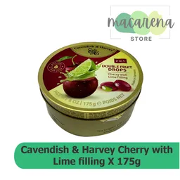 Cavendish & Harvey Double Fruit Cherry Whit Lime Filing Drops 175g