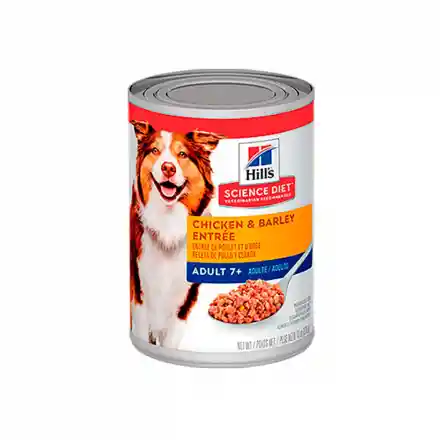 Hills Science Diet Perros Adultos 7+ Pollo 13 Oz