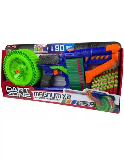 Dart Zone Magnum X2 Superdrum Dart Blaster