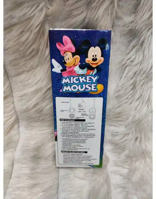 Walkie Talkie Mickey Mouse & Minnie Mouse