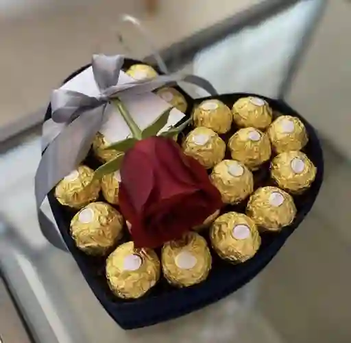 Chocolates Amor Y Rosas, San Valentin