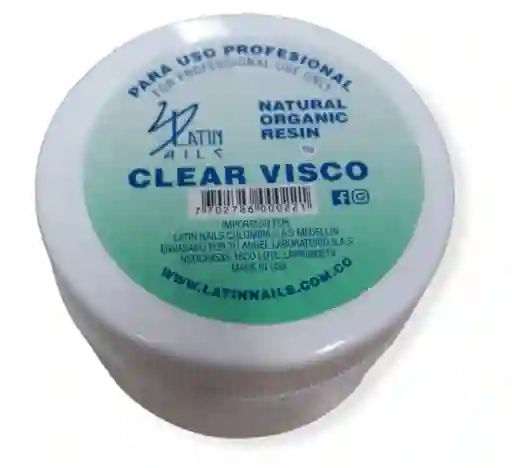 Gel De Construcción Clear Visco Latin Nails X 15g