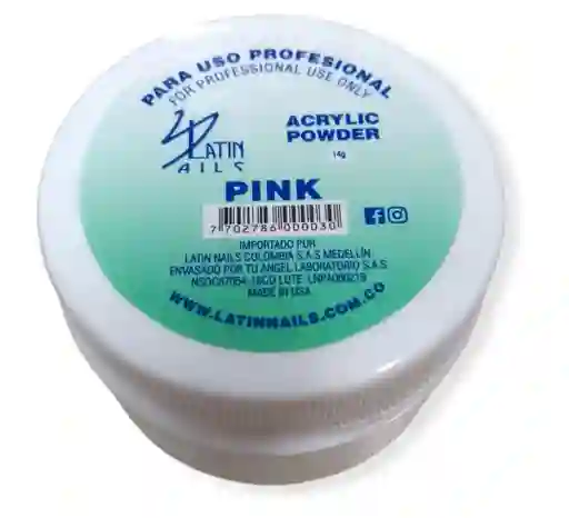 Polvo Acrílico Pink Latin Nails X 14g