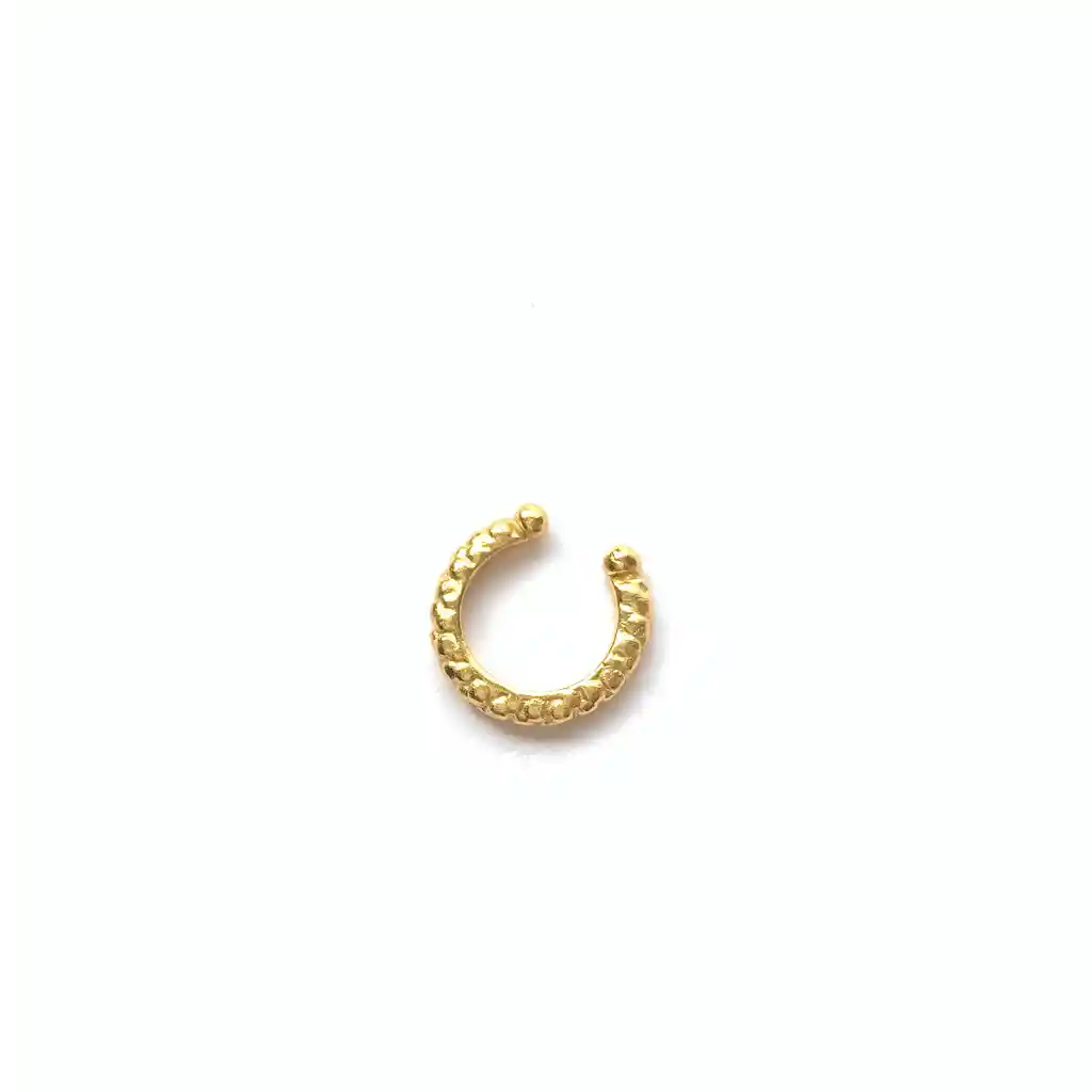 Earcuff Burbujas Oro
