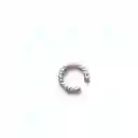 Earcuff Burbujas Plata