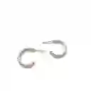 Hoops Mini Burbujas Plata