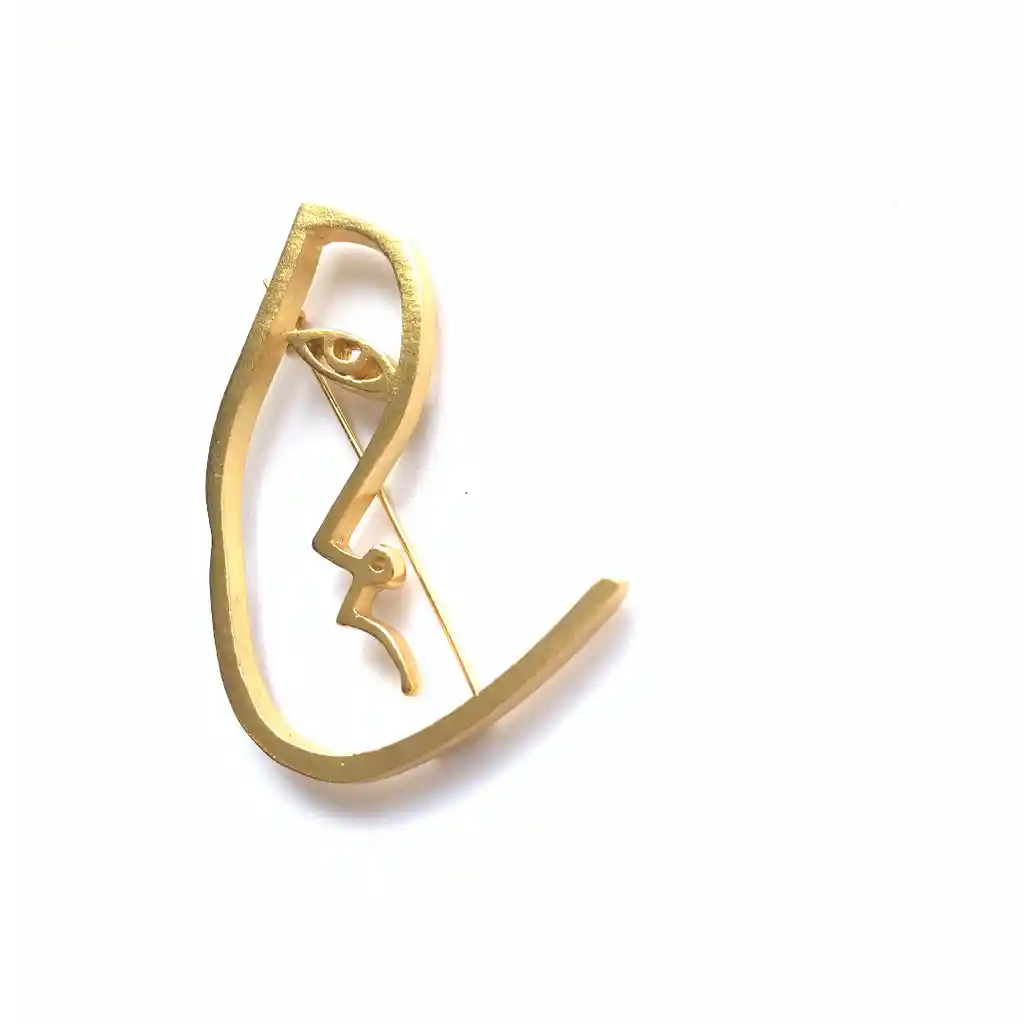 Broche Bia Oro