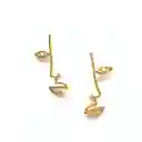 Aretes Bia Silueta Oro