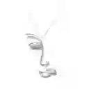 Collar Bia Silueta Plata