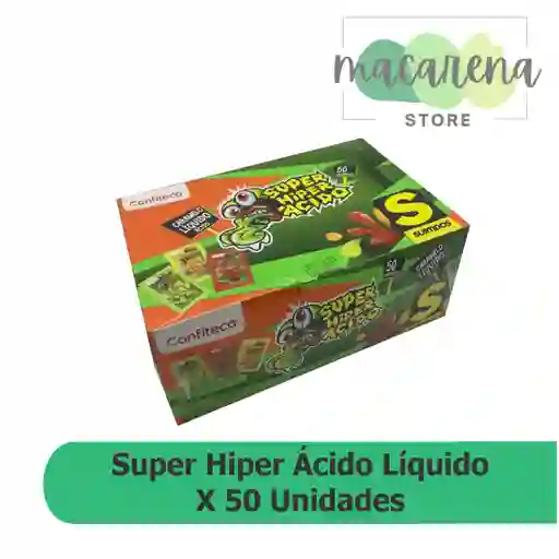 Super Hiper Acido Liquido X 50uds