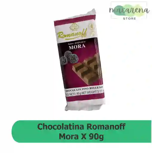 Romanoff Chocolatina 90g Mora