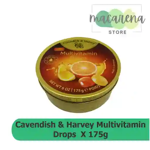 Cavendish & Harvey Raspberry & Peach Drops 175g