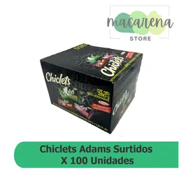 Chiclets Adams X 100und