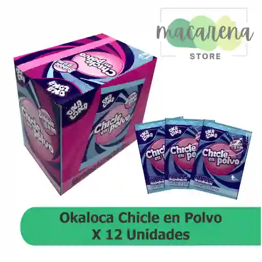 OkaLoka Chicle X12Uds