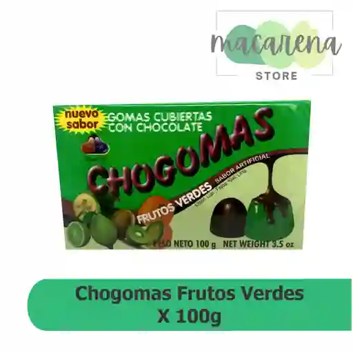 Chocogomas Frutos Verdes 100g