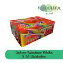 dulces rainbowsTicksx36